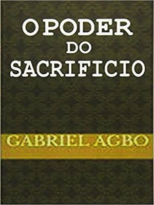 cover image of O poder do sacrifício